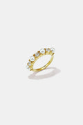Anillos minimalistas de acero inoxidable Droplet Simple Daily Simple Series Joyería para mujer