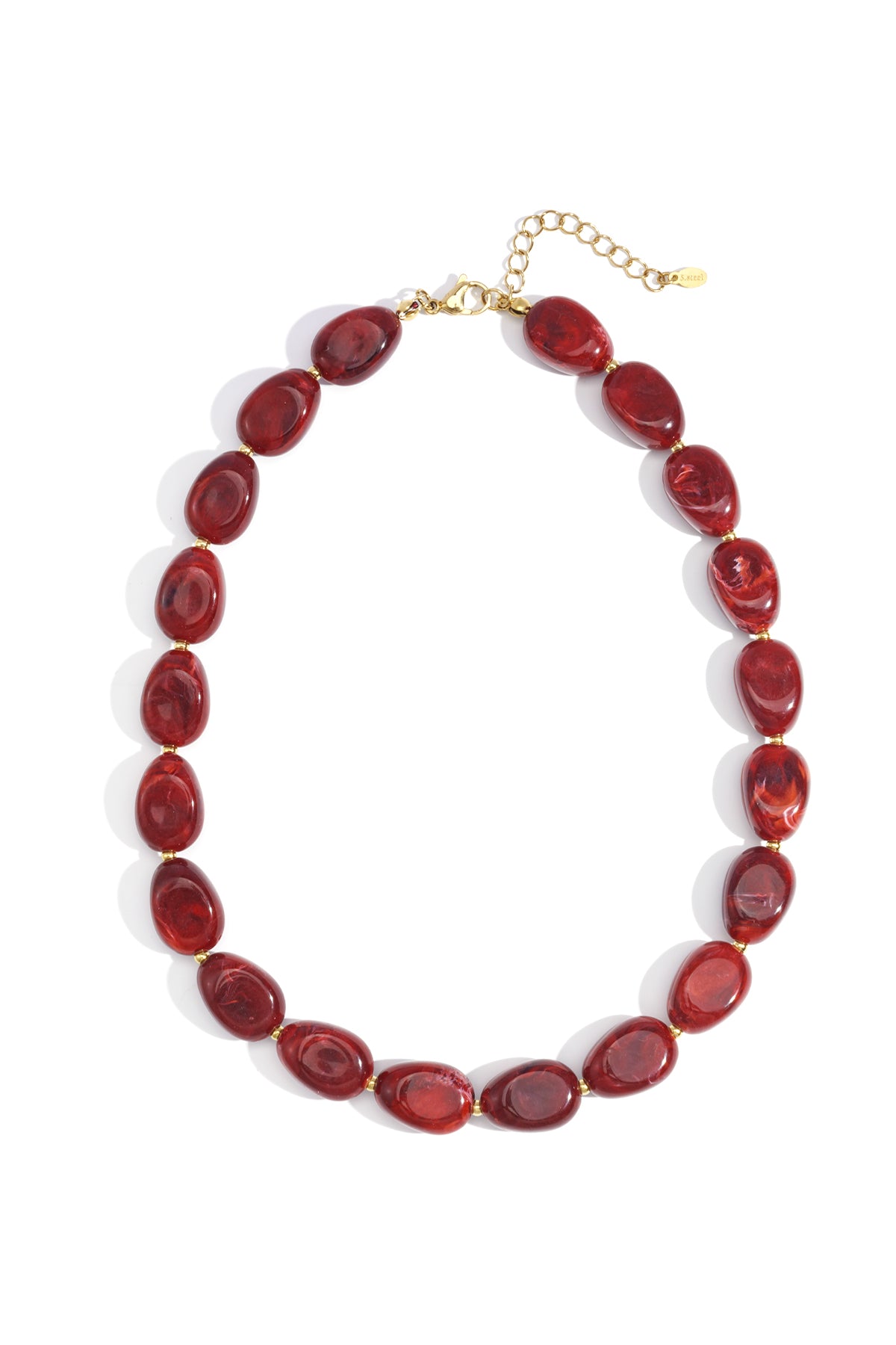 Collares de cuentas acrílicas