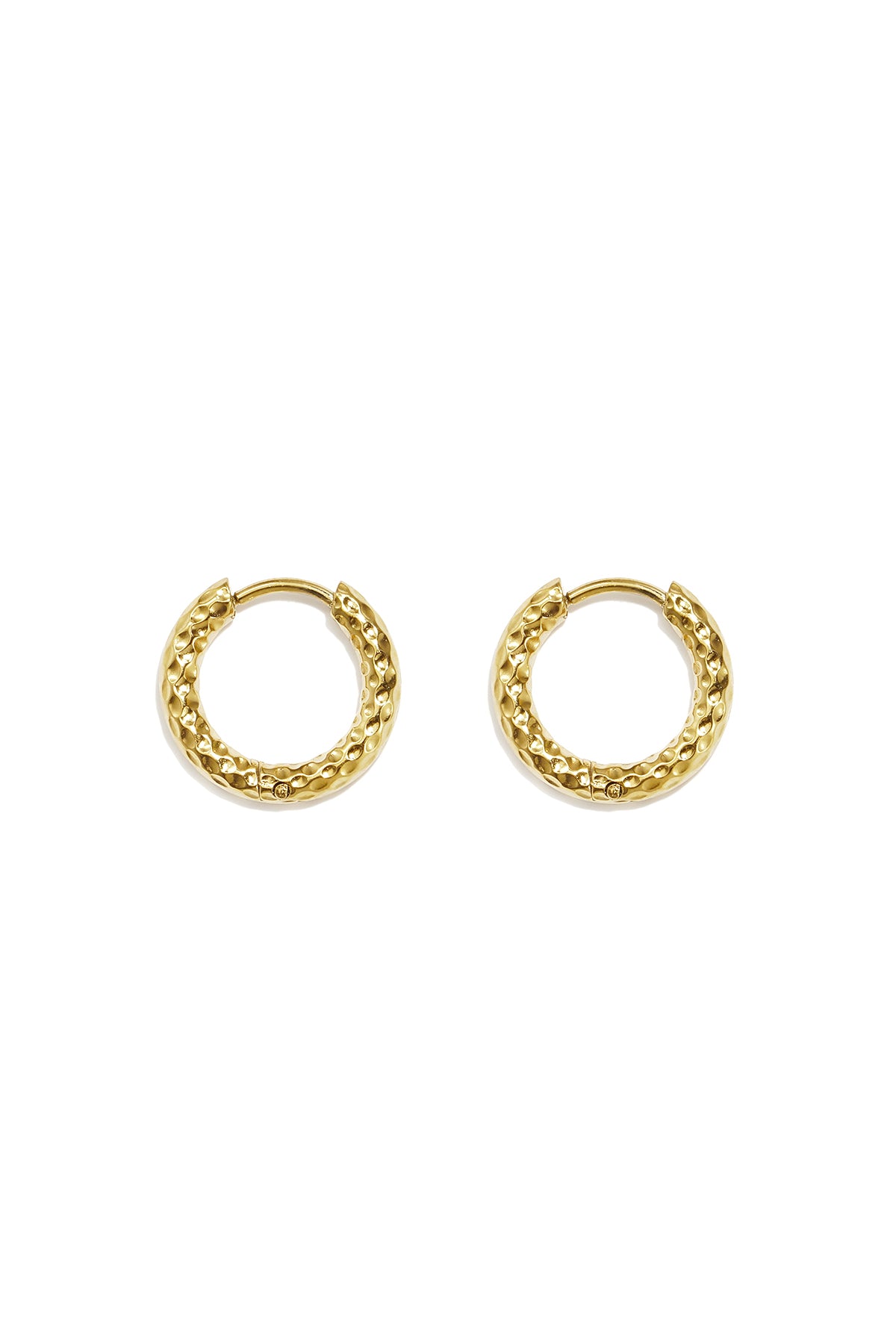 Pendientes de aro de acero inoxidable Circle Simple Daily Simple Series Joyería para mujer