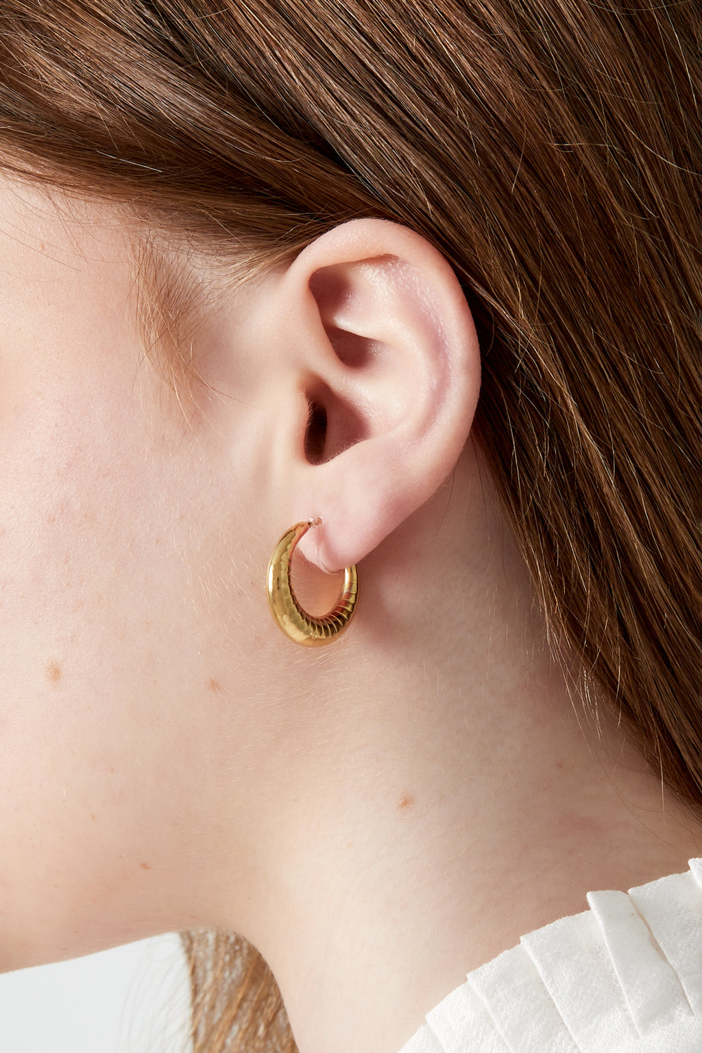 Stylish 14K Gold Plated Clip-On Earrings for Everyday Wear