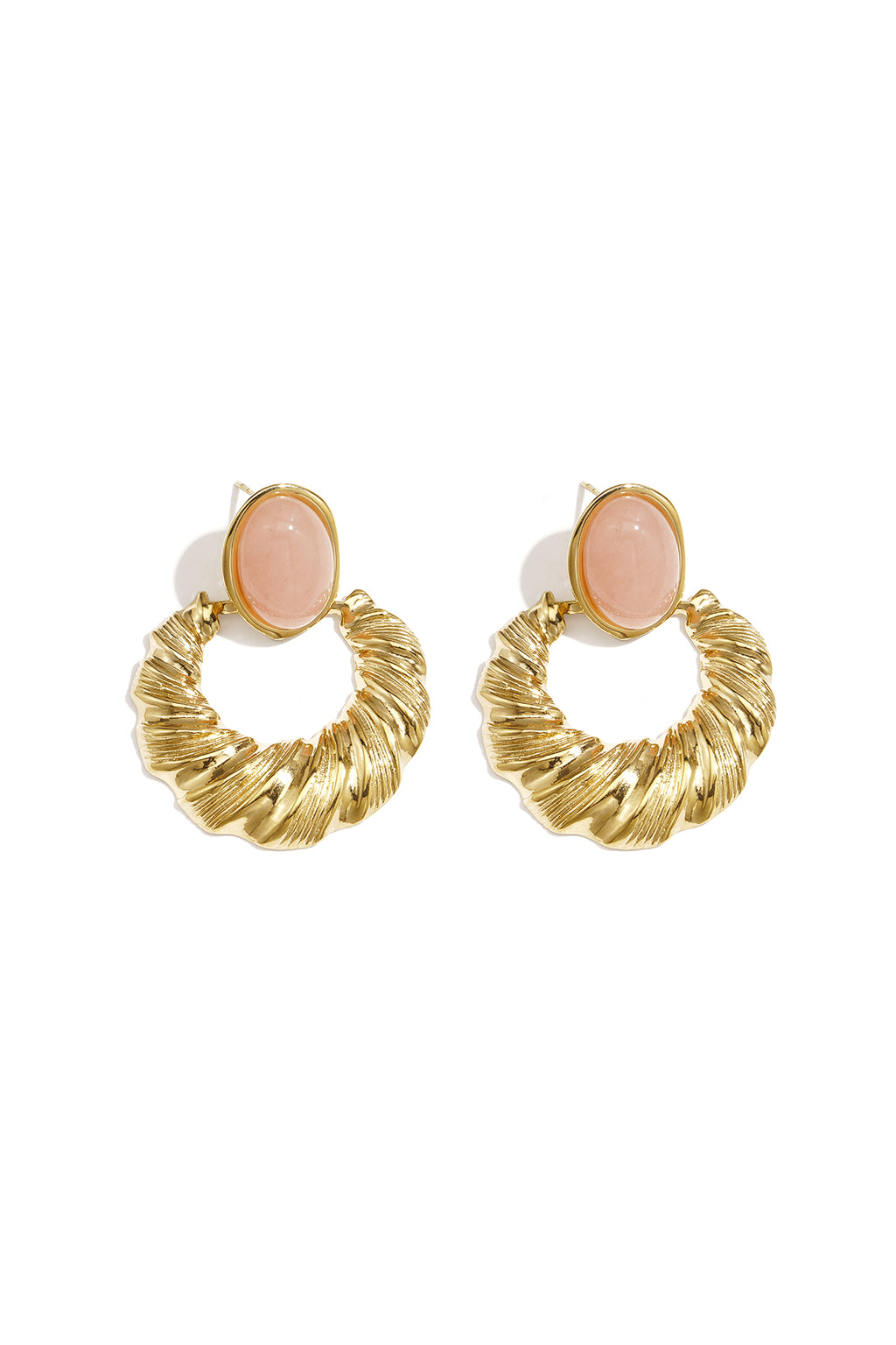 Elegant Irregular Shaped Drop Earrings for Spring/Summer