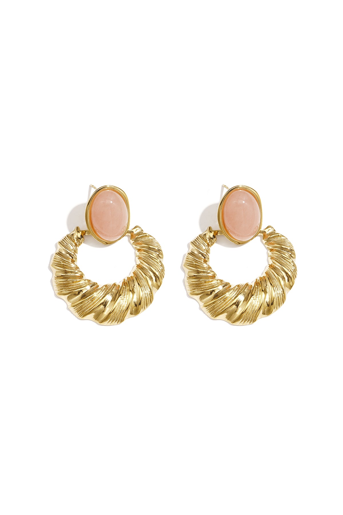 Elegant Irregular Shaped Drop Earrings for Spring/Summer
