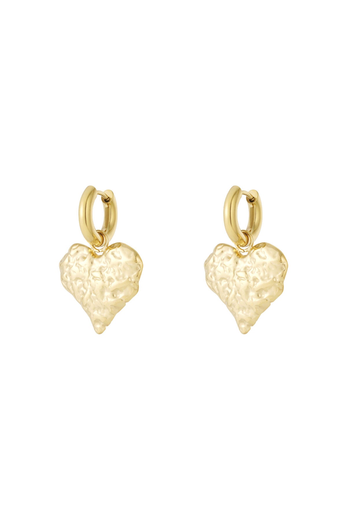 Elegant Heart-Shaped Drop Earrings for Everyday Wear