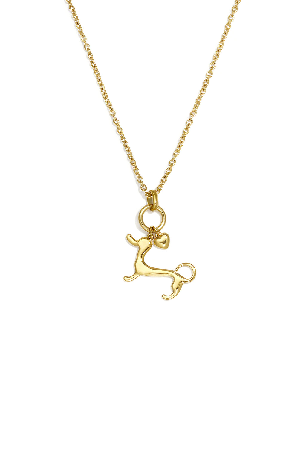 Collares con colgante de acero inoxidable, serie Animal Simple Daily Simple, joyería para mujer