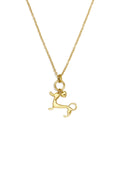 Collares con colgante de acero inoxidable, serie Animal Simple Daily Simple, joyería para mujer