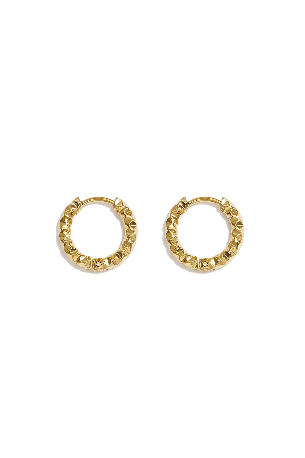 Pendientes de aro de acero inoxidable Circle Simple Daily Simple Series Joyería para mujer