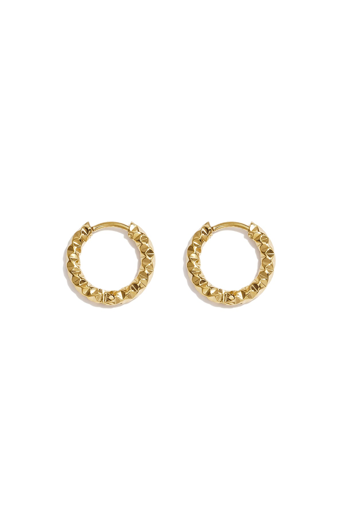 Pendientes de aro de acero inoxidable Circle Simple Daily Simple Series Joyería para mujer