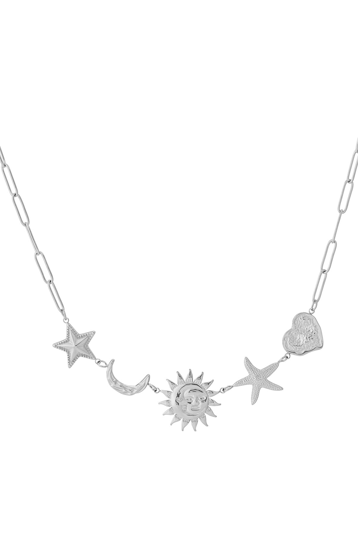 Elegant Sun Pendant Necklace for Women - Spring/Summer