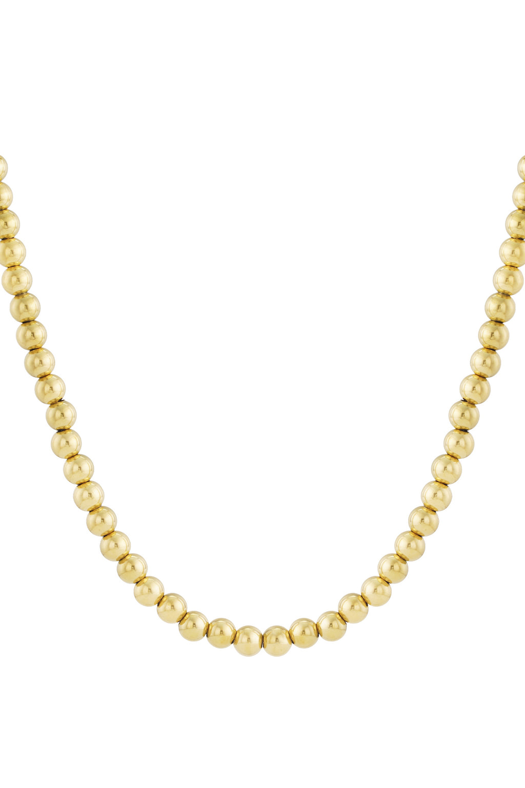 collar de cuentas huecas -10mm