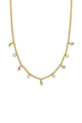 Collares con colgante de acero inoxidable Droplet Simple Daily Simple Series Joyería para mujer