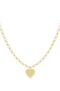Elegant Heart Pendant Necklace for Everyday Wear