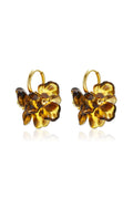 Pendientes de botón de acero inoxidable con forma de flor, de la serie Daily Simple, joyería para mujer.