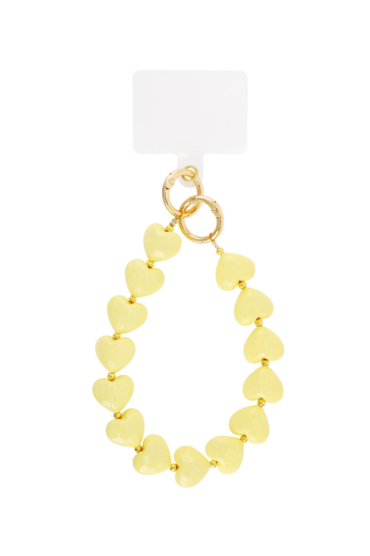 Chic Heart-Shaped Phone Chain for Daily Style