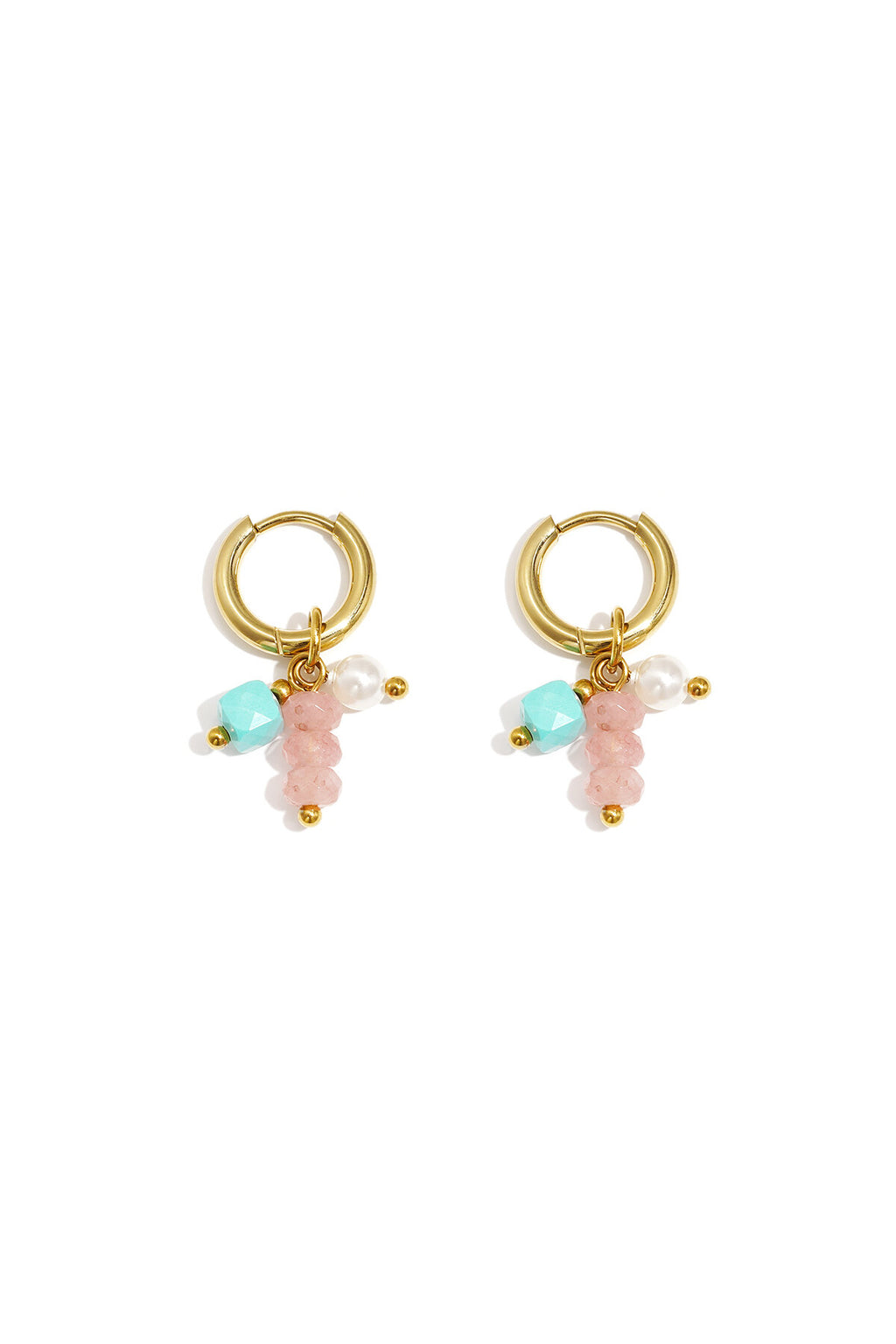 Stylish Polka Dot Beads Earrings for Spring/Summer