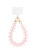Chic Acrylic Phone Chains in Pastel Shades