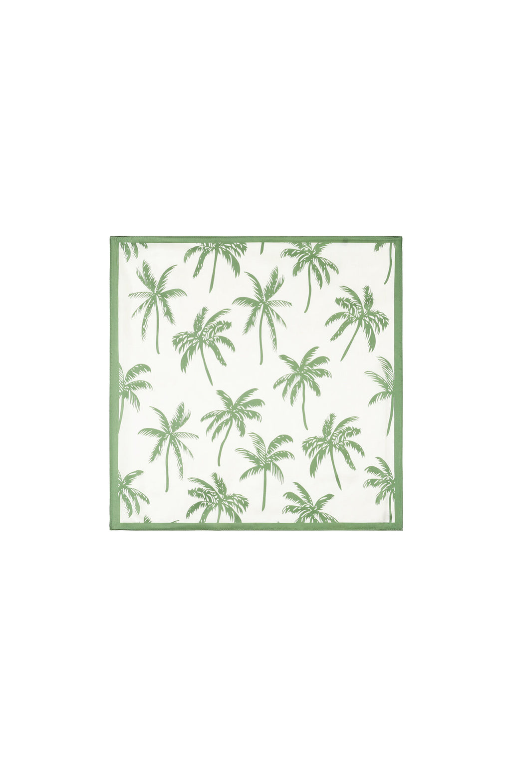 Elegant Green Summer Scarf for Women