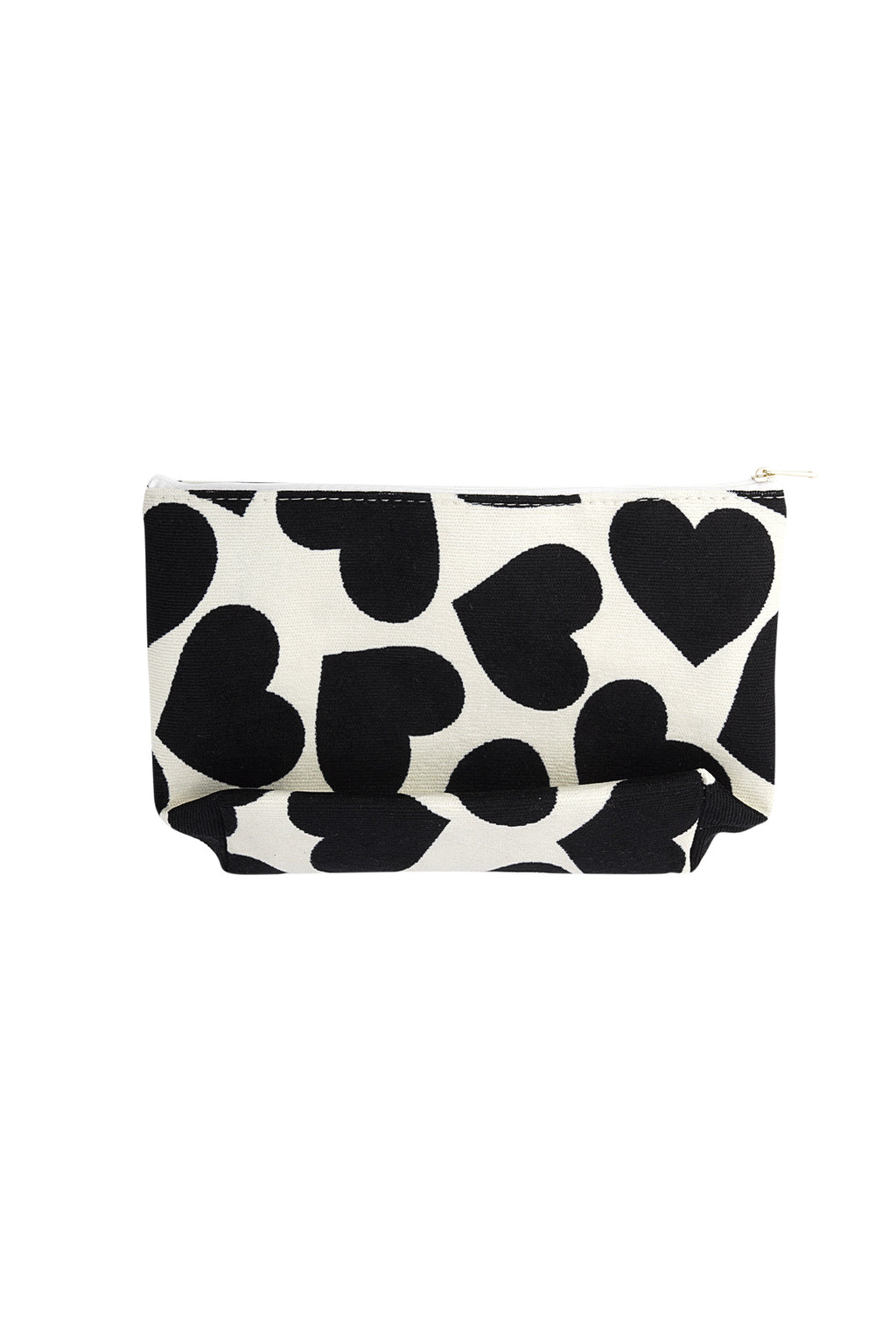 Chic Red and Black Makeup Bags for Daily Use