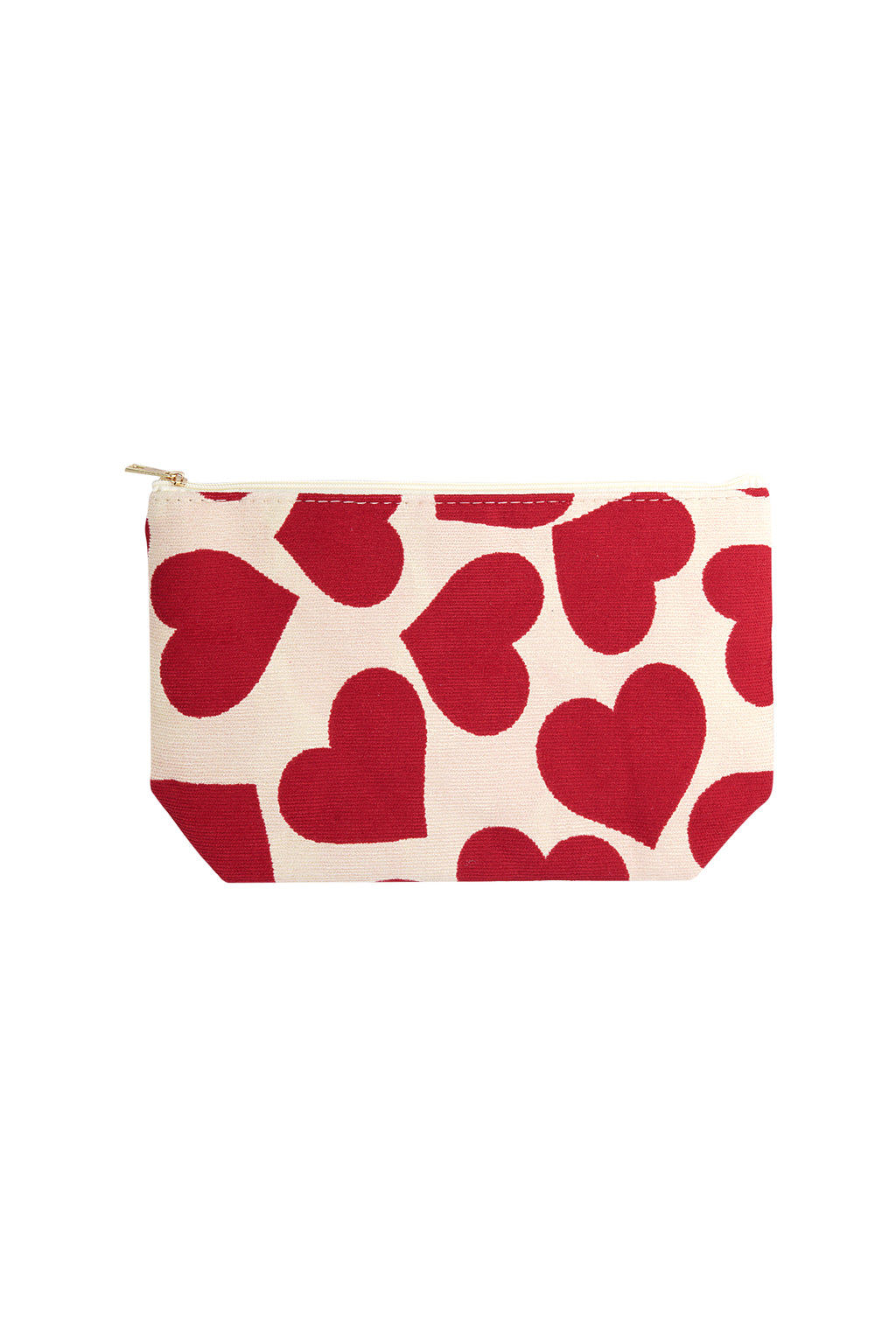 Chic Red and Black Makeup Bags for Daily Use