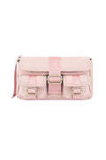 Stylish Polyester Shoulder Bag in Pink, Blue, Black, Beige & Cream