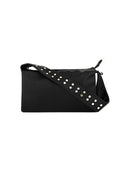 Stylish PU Leather Shoulder Bag in Red, Green, and Black
