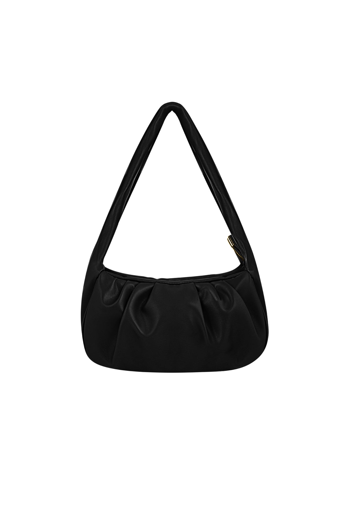 Stylish PU Shoulder Bag in Blue, Black, and Fuchsia