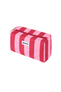 Stylish Pink Polyester Makeup Bag for Travel