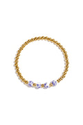 Elegant Gold Beaded Bracelet for Women - Simple & Stylish