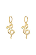 Elegant Snake Drop Earrings for All Occasions