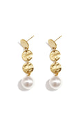 Pendientes colgantes de acero inoxidable con forma geométrica, elegantes, de la serie Daily Simple, joyería para mujer.