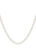 Elegant White Imitation Pearl Short Necklace