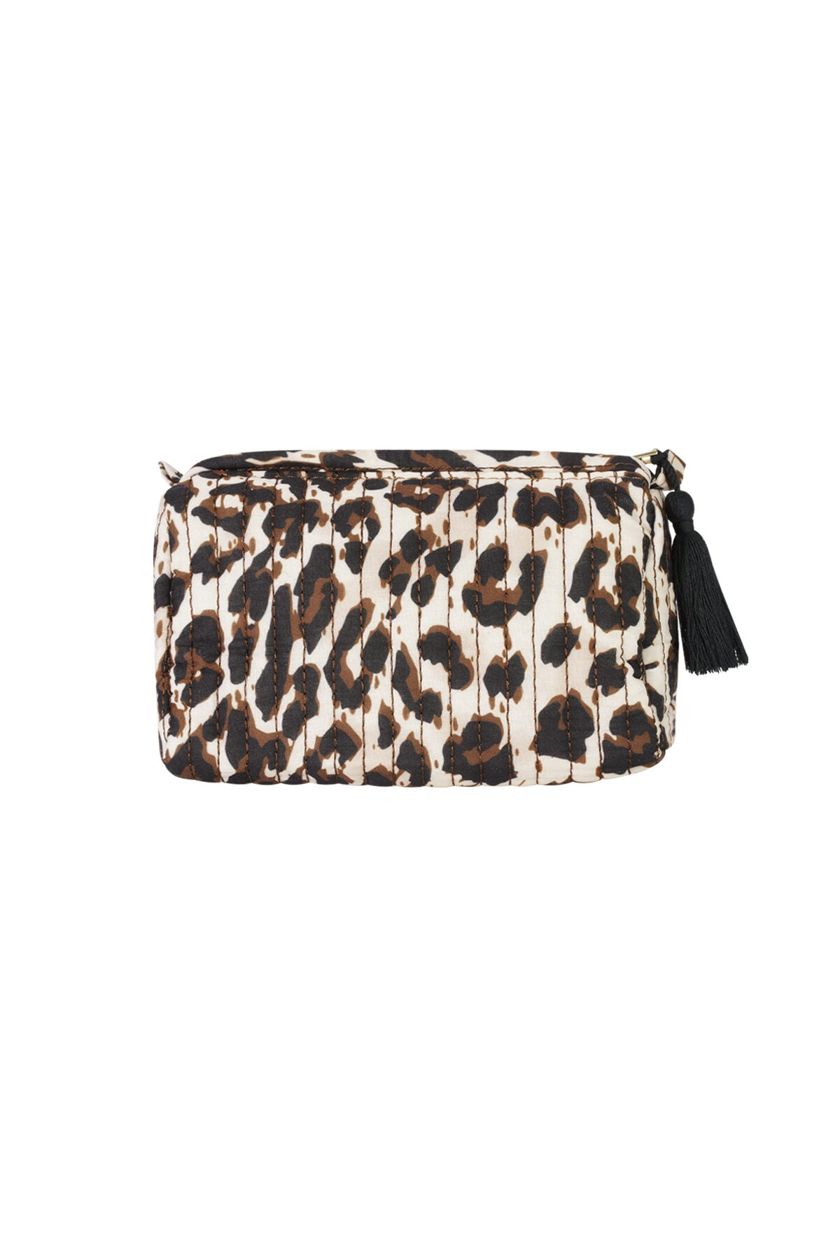 Stylish Leopard Print Makeup Bag for Daily Use