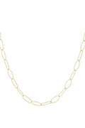 Elegant 304S Steel Chain Necklace, All Fit, Simple & Chic