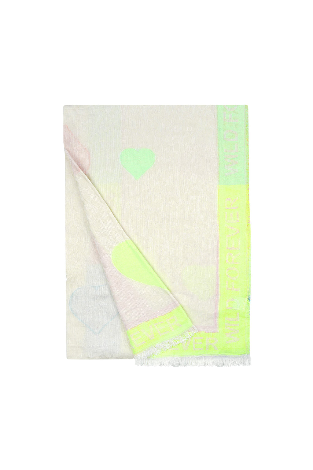 Elegant Multicolor Summer Scarf in Soft Viscose