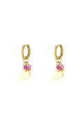 Elegant Heart-Shaped Drop Earrings for Daily Wear