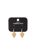 Elegant Gold Color Drop Earrings for Spring/Summer