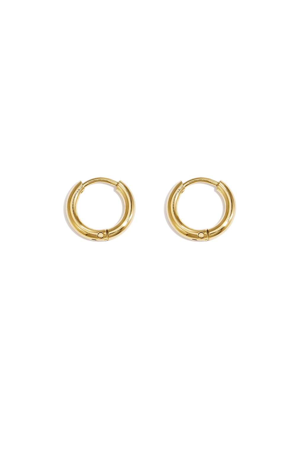 Elegant Stainless Steel Hoop Earrings for Women