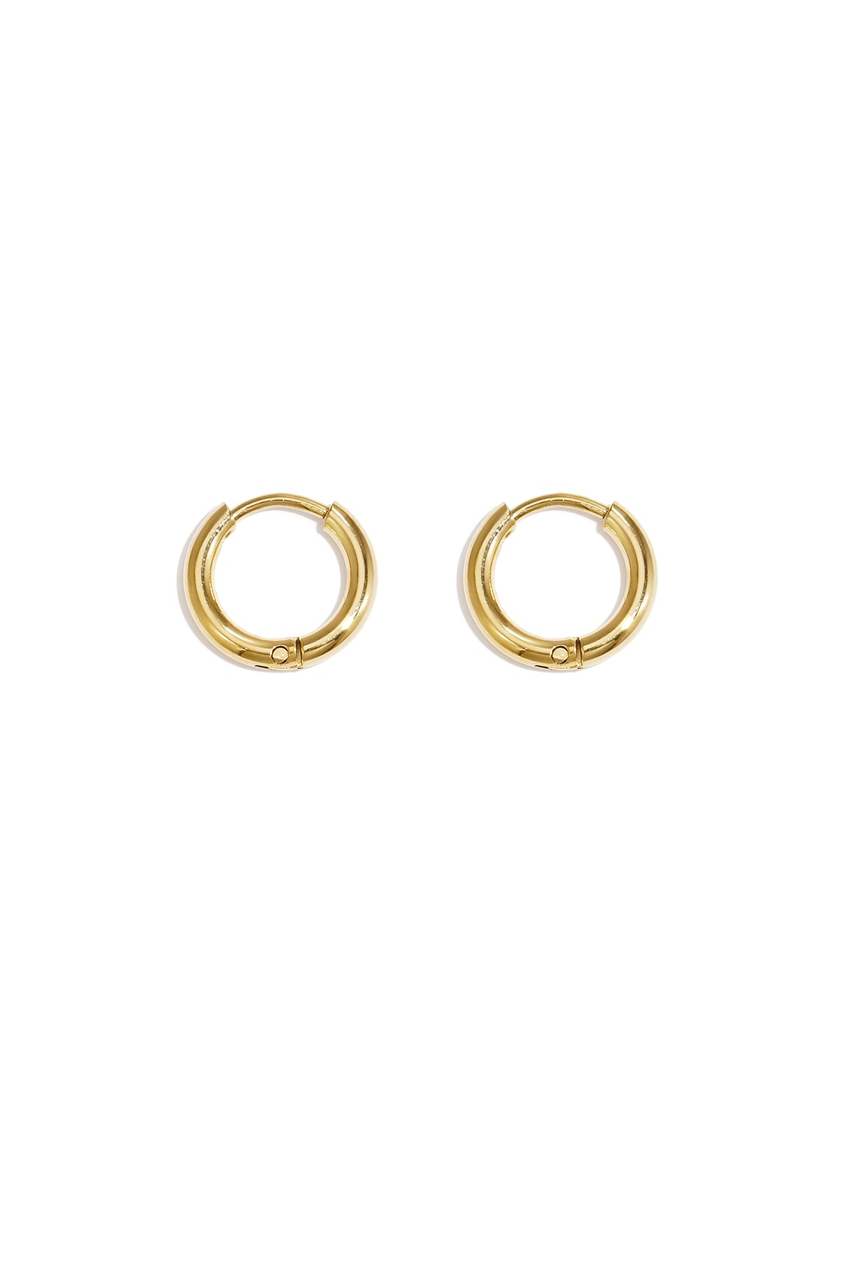 Elegant Stainless Steel Hoop Earrings for Women