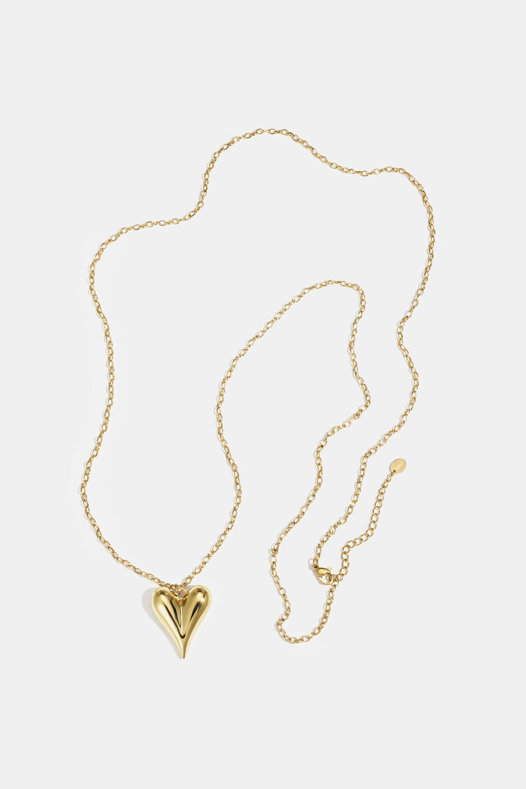 Elegant Long Heart Necklace for Everyday Wear