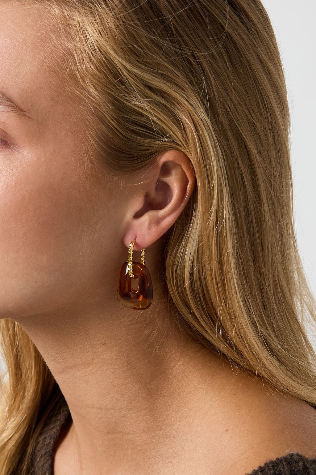Pendientes colgantes de acrílico con forma geométrica, sencillos, de la serie Daily Simple, joyería para mujer.