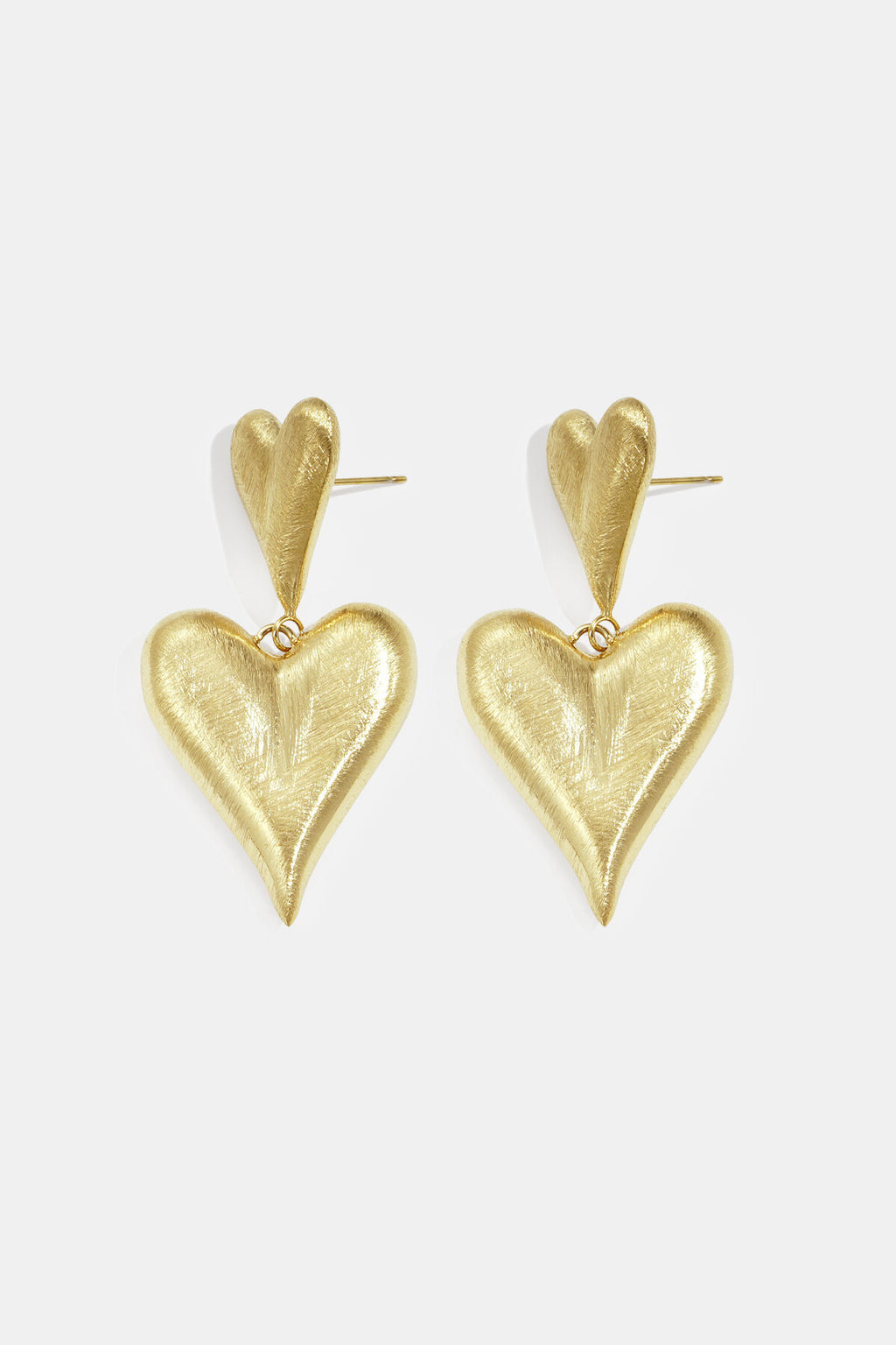 Elegant Heart-Shaped Drop Earrings for Women