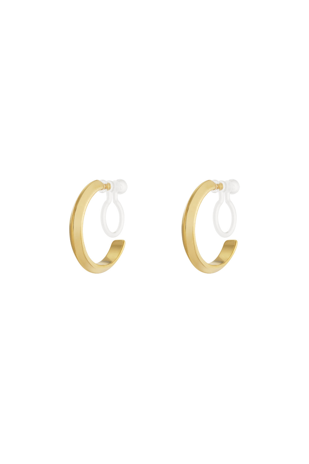Stylish 14K Gold Plated Clip-On Earrings for All