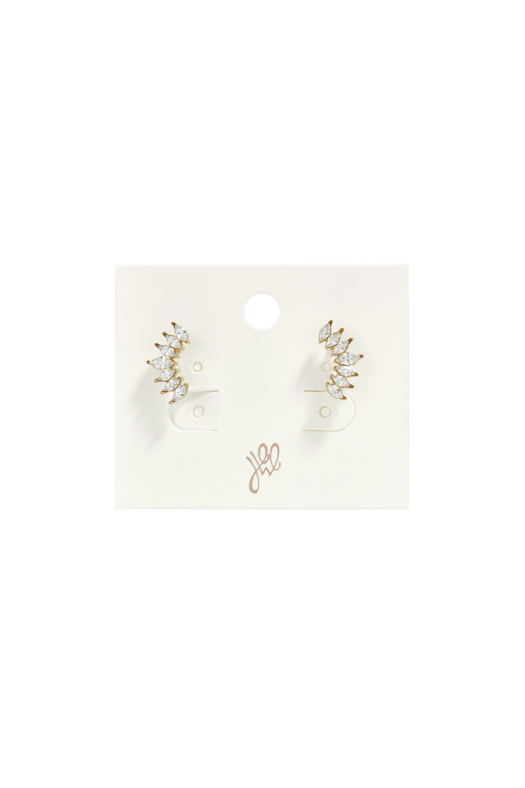 Pendientes de clip de acero inoxidable con forma irregular, sencillos para uso diario, de la serie Simple. Joyería para mujer.