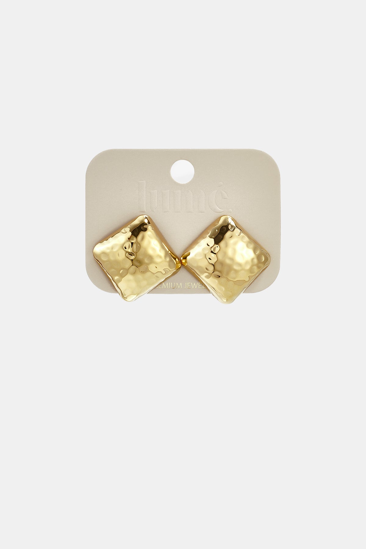 Pendientes de botón de acero inoxidable con forma geométrica, sencillos, de la serie Daily Simple, joyería para mujer.