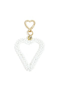 Elegant Crystal Heart Keychain in Multiple Colors