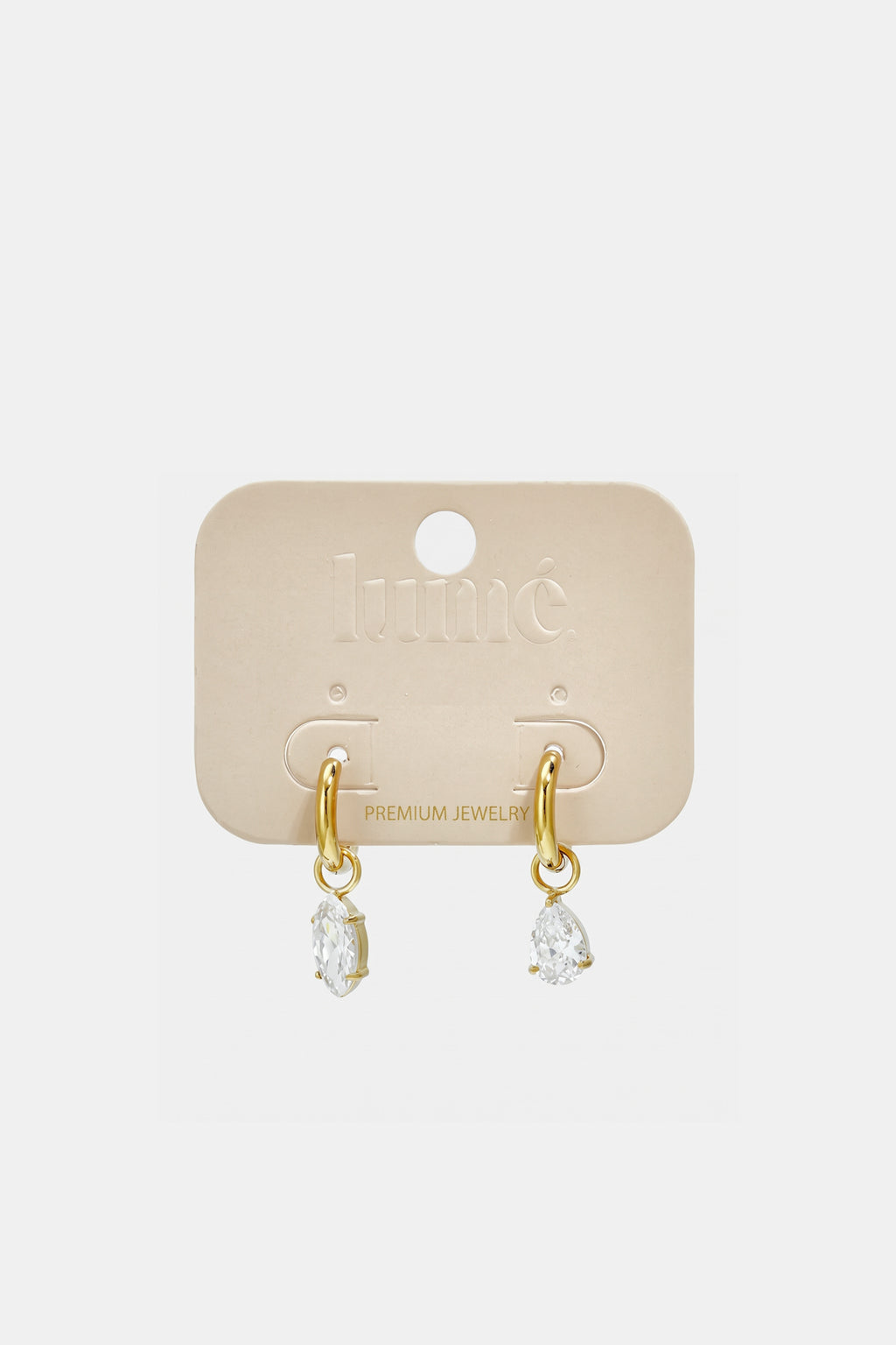 Pendientes colgantes de acero inoxidable con forma elíptica, sencillos para uso diario, de la serie Simple. Joyería para mujer.