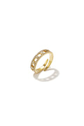 Anillos minimalistas de acero inoxidable, círculo sencillo, serie Daily Simple, joyería para mujer.