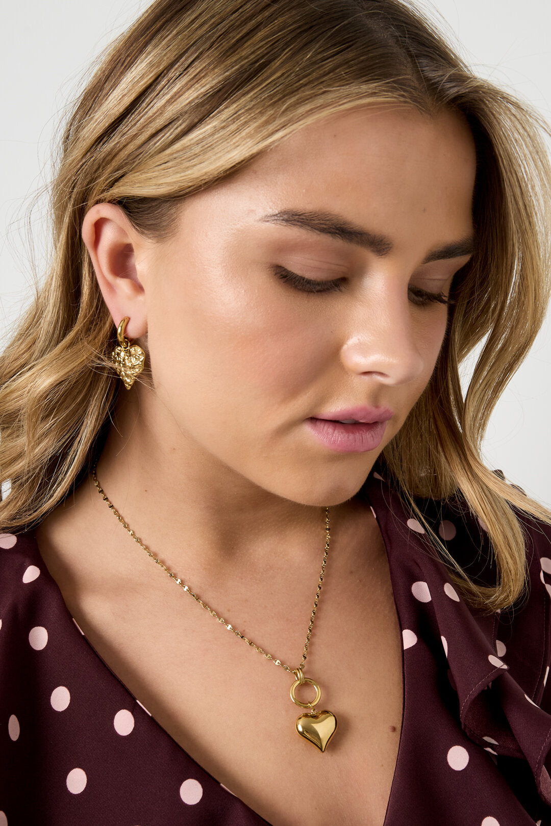 Elegant Heart Pendant Necklace for Daily Wear