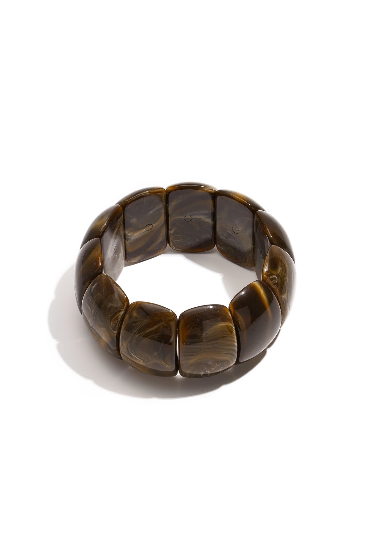 Pulseras acrílicas con forma geométrica, sencillas, de la serie Daily Simple, joyería para mujer.