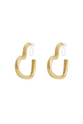 Elegant Heart-Shaped Clip-On Earrings for All