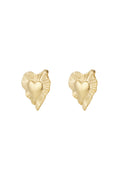 Elegant Heart-Shaped Stud Earrings for Daily Wear